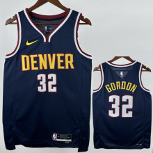 22-23 Nuggets GORDON #32 Royal blue Top Quality Hot Pressing NBA Jersey