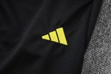 25-26 Man Utd Black Kids Jacket Tracksuit #E2551(童装)(绿标)
