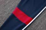 2025 AD Royal blue Half Pull Tracksuit #07(半拉链)
