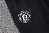 25-26 Man Utd Black Training Long Pants (Have Pocket)