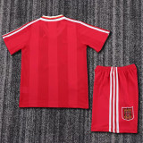 1995-1996 LIV Home Kids Retro Soccer Jersey