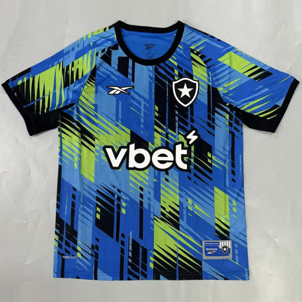 25-26 Botafogo Blue Goalkeeper Soccer Jersey