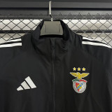 25-26 Benfica Black Windbreaker