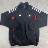 25-26 Germany Black Windbreaker
