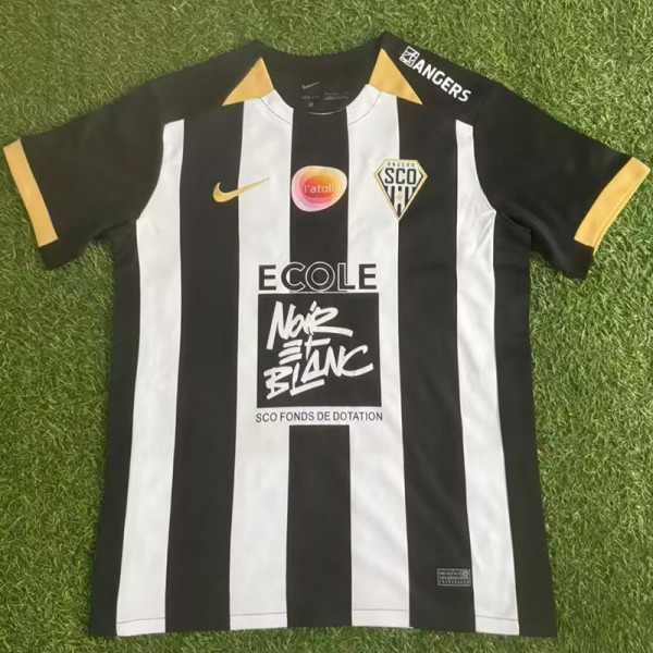 25-26 Angers SCO Home Fans Soccer Jersey
