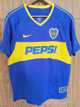 2003-2004 Boca Juniors Home Retro Soccer Jersey