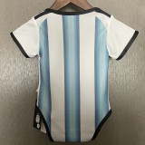 2026 Argentina Blue White Baby Infant Crawl Suit