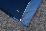 25-26 Al-Nassr Royal blue Half Pull Tracksuit #B25110(半拉链)