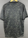 25-26 Sporting Lisbon Black Training shirts (黄广告)