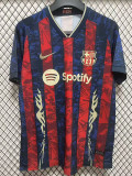 24-25 BAR Blue Red Limited Edition Fans Training Shirts