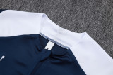25-26 PSG Jordan Royal blue Half Pull Tracksuit #B2597(半拉链)