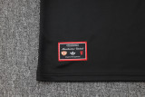 25-26 Man Utd Black Half Pull Tracksuit #B2506(半拉链)
