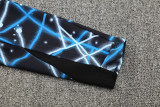 25-26 INT Blue black Half Pull Tracksuit (半拉链)(印花)