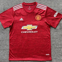 2020-2021 Man Utd Home Retro Soccer Jersey