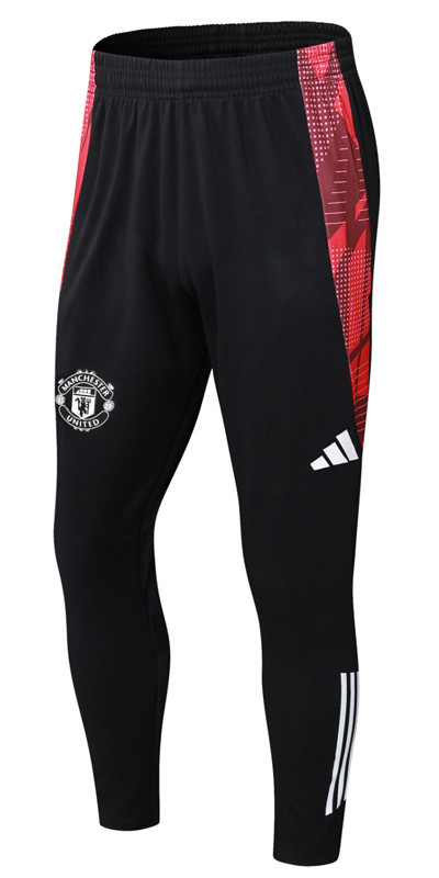 25-26 Man Utd Black Training Long Pants (Have Pocket)