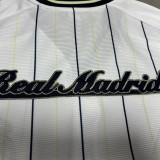25-26 RMA White 1:1 Casual Edition Baseball Jersey