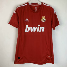 2011-2012 RMA  Away Red Retro Soccer Jersey