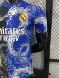 25-26 RMA  Black Blue Special Edition Player Version Training Shirts (龙纹)