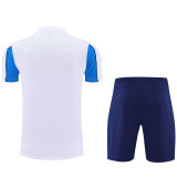 25-26 Marseille White Training Short Suit