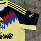 25-26 Club America Light Yellow Training shirts (浅黄)