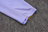 25-26 ATM Purple Kids Half Pull Tracksuit #E25136(童装)(半拉链)