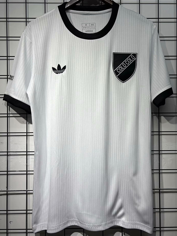 25-26 Colo-Colo White Training shirts (黑队标)