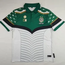 23-24 Palestinian Green White Fans Soccer Jersey
