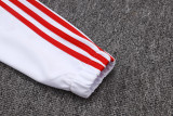 25-26 Bayern White Jacket Tracksuit #A2551