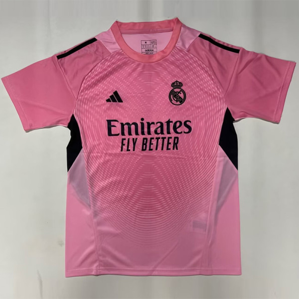 25-26 RMA Pink GoalKeeper Soccer Jersey