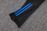 25-26 RMA White blue Kids Half Pull Tracksuit #E25129(童装)(半拉链)