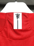 2007-2008 Man Utd Home Player Version 长袖球员 Long Sleeve Retro Soccer Jersey