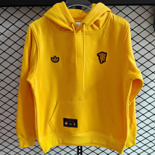 25-26 Man Utd Yellow Hoody 黄色(加绒)