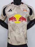 25-26 New York Red Bulls Away Player Version Soccer Jersey