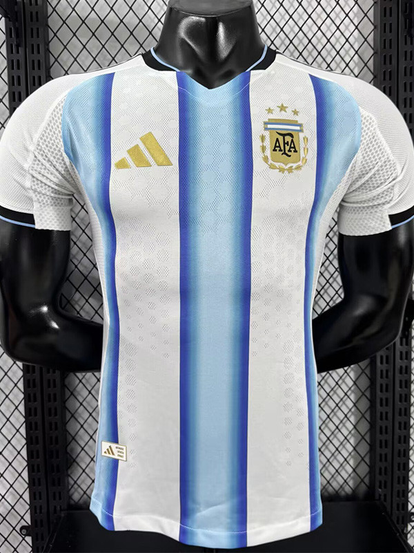 2026 Argentina Blue White Player Version Soccer Jersey