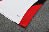25-26 Man Utd White Tank top and shorts suit