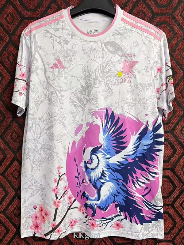 24-25 Japan Pink Special Edition Fans Soccer Jersey (猫头鹰)