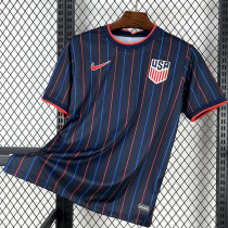25-26 USA Away Fans Soccer Jersey 不带星