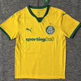 25-26 Palmeiras Yellow Third Fans Soccer Jersey