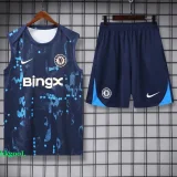 24-25 CHE Royal blue Tank top and shorts suit