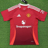 24-25 Man Utd Home Fans Soccer Jersey