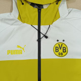 25-26 Dortmund White Yellow Windbreaker