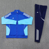 2025 AD Fancy blue Jacket Tracksuit #2319