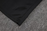 25-26 BAR Black Half Pull Tracksuit #B2558(半拉链)