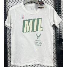 T115 Bucks MIL White High Quality Casual T-Shirt