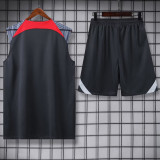 24-25 LIV Dark gray Tank top and shorts suit