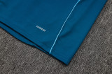 25-26 JUV Royal blue Kids Half Pull Tracksuit #E2543(童装)(半拉链)
