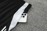 24-25 Man Utd Black Tank top and shorts suit