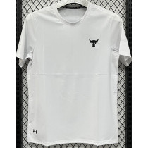 A222 UA White High Quality Casual T-Shirt #牛头