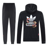 2025 AD Black Commemorative Edition Hoodie Tracksuit (卫衣套装)