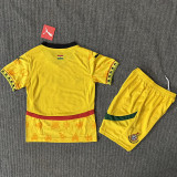 24-25 Ghana  Away Kids Soccer Jersey